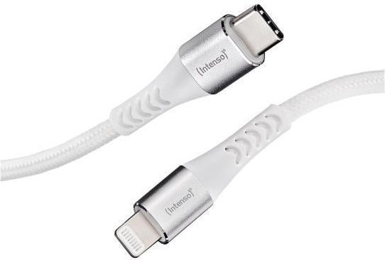 Intenso USB-C auf Lightning Kabel in Weiß, 1,5 m - Bild 1