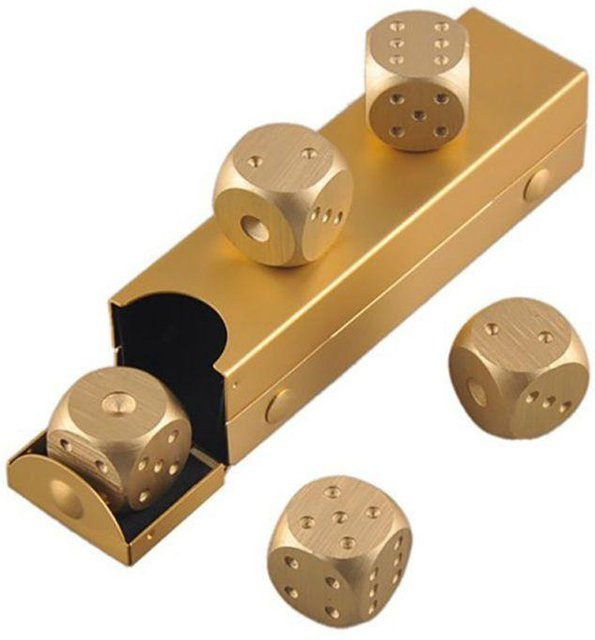 LCAuto parts Würfel aus Aluminiumlegierung, Gelb, 16 mm - Bild 1