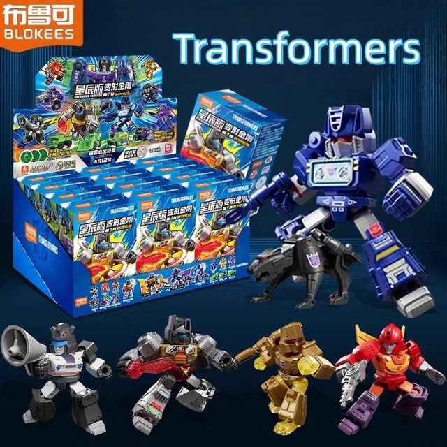 Blokees Transformers Stars Edition Devastator, Baustein-Bausatz, 3-teiliges Set - Bild 1