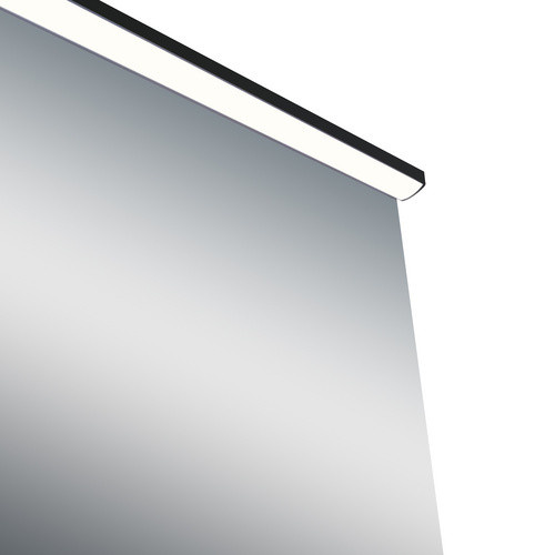 TALOS LED-Badspiegel in Mattschwarz mit Touch-Funktion, B/H: 80 x 60 cm - Bild 2