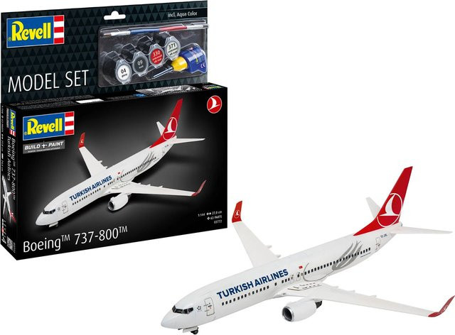 Revell Boeing 737-800 Turkish Airlines, Model Set, 1:144 - Bild 2