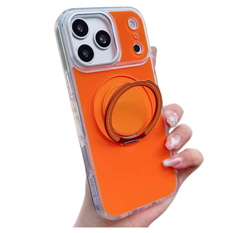 SUNWARD MagSafe Magnetische Handyhülle mit 360 Grad drehbarem Ringständer für iPhone 16 15 14 13 12 Pro Max Plus, Stoßfeste Acryl-Schutzhülle, Blau - Bild 4