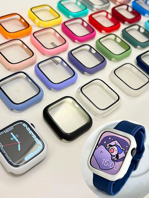 Apple Displayschutzfolie und Schutzhülle, Silber, Unisex - Bild 1