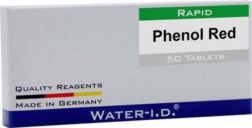 Water ID 50 Tabletten Phenol Rot für FlexiTester - Bild 1