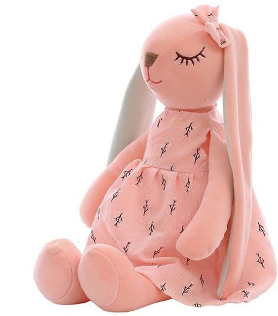 Bai Fen Bai Toys Plüschtier Hase rosa 35cm - Bild 1