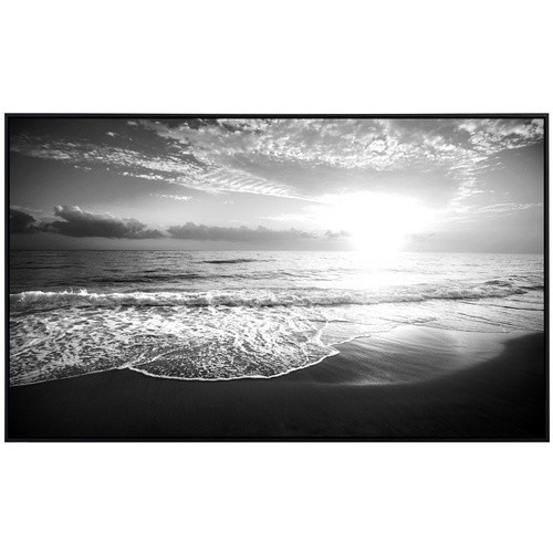 papermoon EcoHeat Infrarotheizung Strand Schwarz Weiss mit Matt-Effekt und App-Steuerung - Bild 2