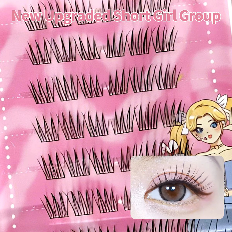 CNDK Manga Lashes Wimpernbüschel, natürlich, Unisex - Bild 2