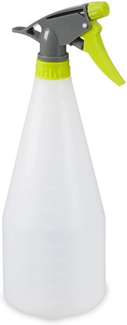 Relaxdays Sprühflasche aus Kunststoff im 2er Set, Weiß, Verstellbar, für Zimmerpflanzen und Reinigungszwecke, Höhe: 29 cm, Breite: 9,5 cm, Tiefe: 11 cm - Bild 1