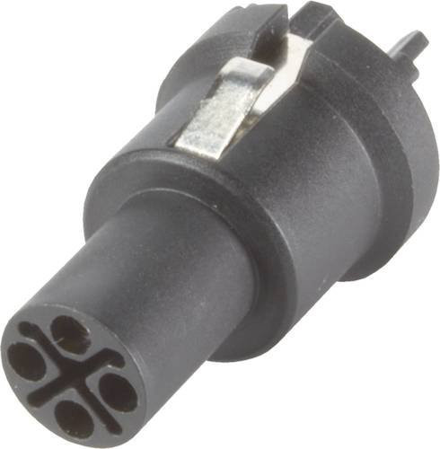 HARTING Leiterplattenadapter 21033092403 aus Messing in Schwarz mit 4 Polen - Bild 1
