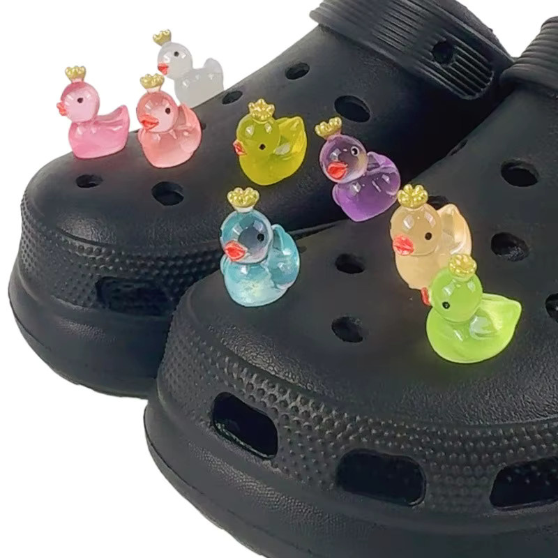 FHLDING Schuh-Charms-Set, Krone, Ente, ABS - Bild 5