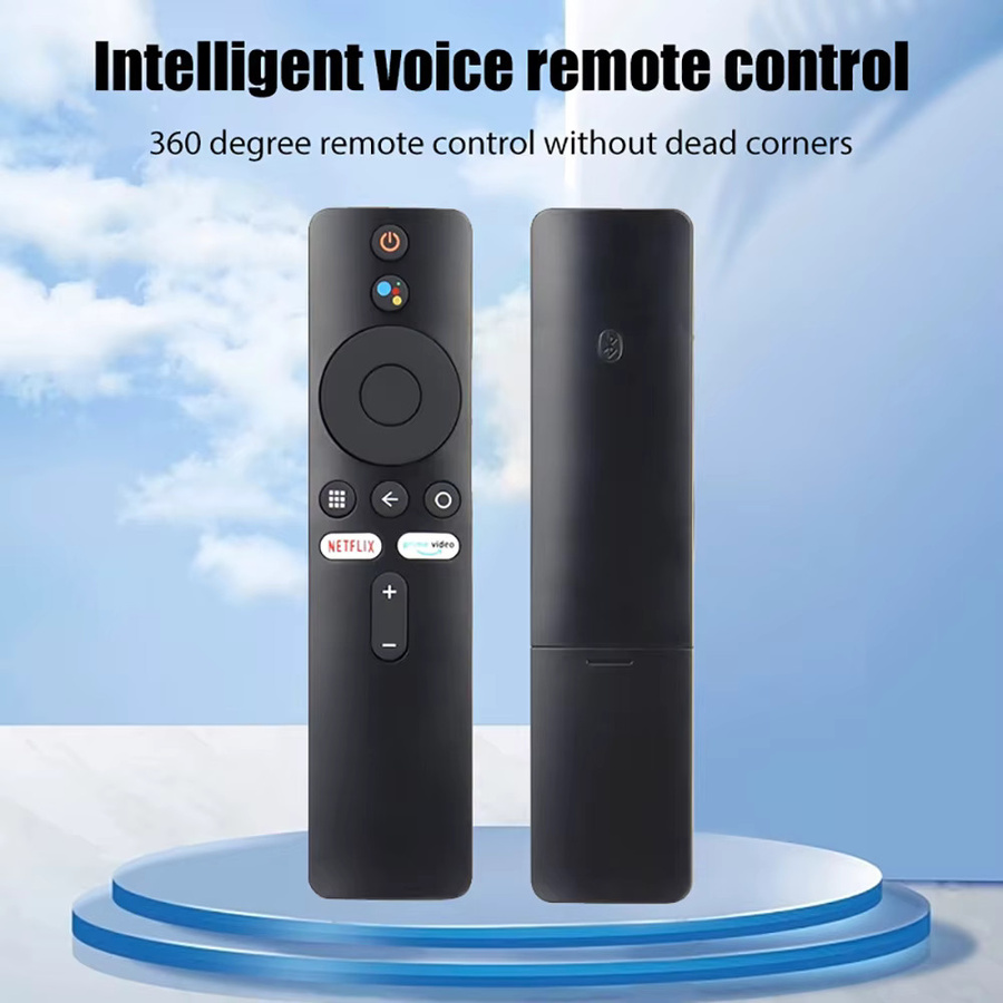 Universelle Bluetooth-Sprachfernbedienung mit Google Sprachassistent für Xiaomi in Schwarz - Bild 2