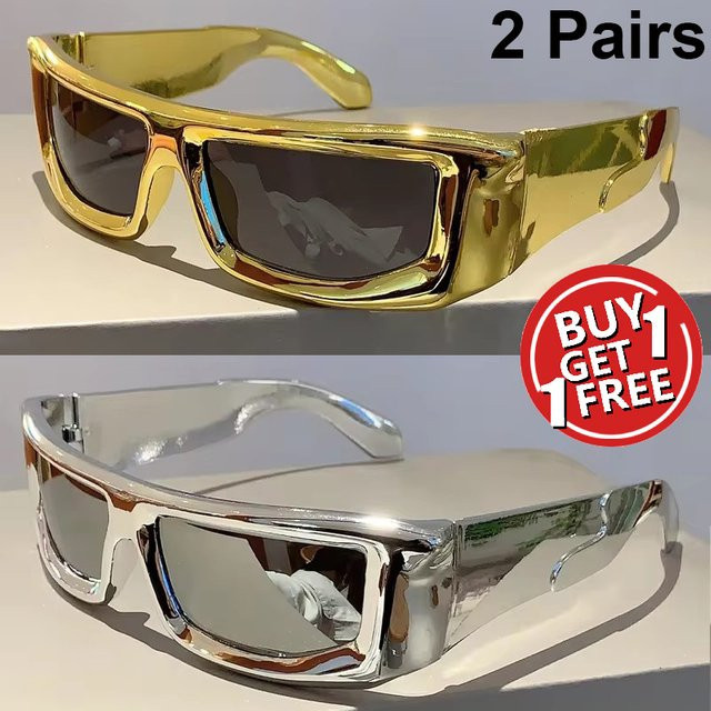KAMMPT Sonnenbrille, Metall, Vollrand, rechteckig, Unisex - Bild 1