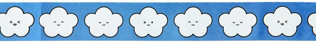 Rico Design Paper Poetry Taftband Chingu Wolken, Breite: 3,8 cm, Länge: 3 m - Bild 1