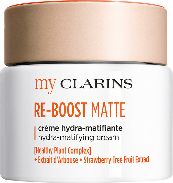 Clarins MyClarins Re-Boost Matte Hydra-Matifying Cream, Gesichtscreme für fettige Haut und Mischhaut - Bild 1