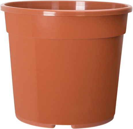 Florus Anzuchttopf für Anzucht und Aussaat in Terrakotta Orange Durchmesser: 15 cm