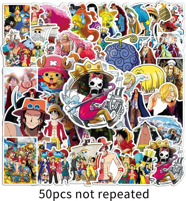 Bandai Cartoon Anime Aufkleber 50 Stück - Bild 1