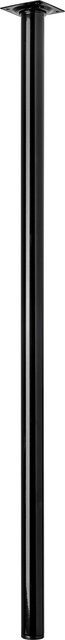 Hettich Tischbein Schwarz Matt Durchmesser: 3 cm, Höhe: 80 cm - Bild 1