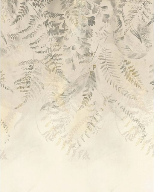 Komar Fototapete Herbarium in Beige aus Vlies, Breite: 200 cm, Höhe: 250 cm - Bild 1