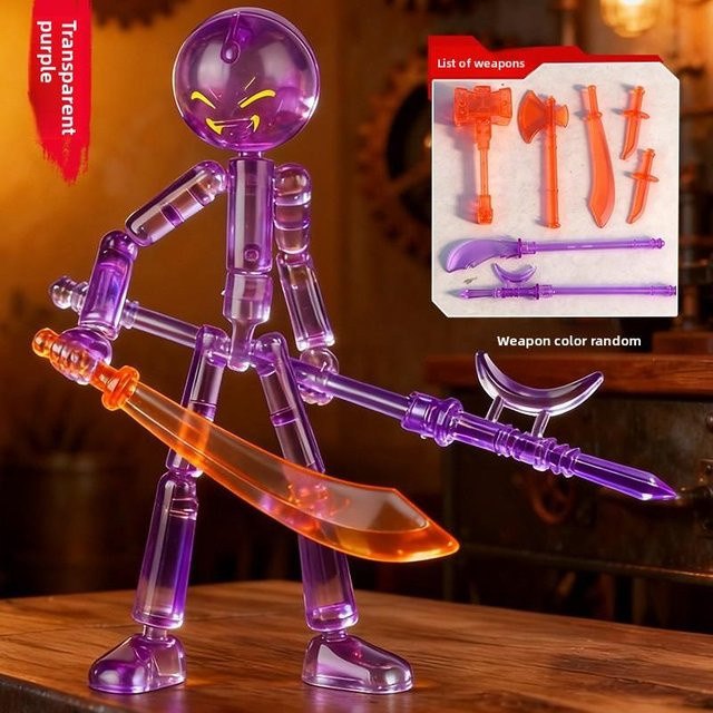 Binchi Outdoor Product Stickman Montierter Roboter, Actionfigur, 1-teiliges Set, ab 14 Jahren - Bild 1