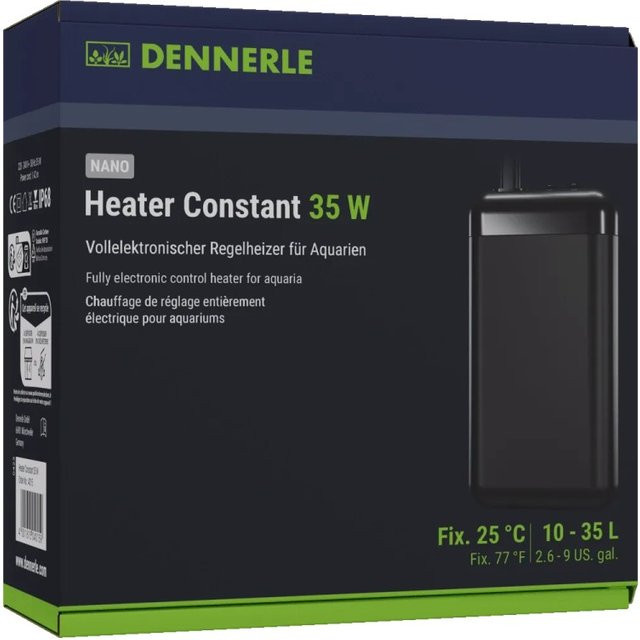 Dennerle Aquarienheizung Heater Constant 35 W in Schwarz - Bild 1
