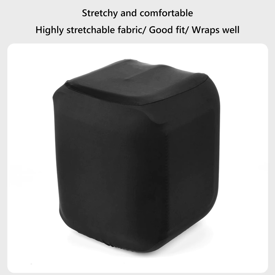 Staubschutzhülle für JBL Partybox Encore Essential, elastische Lautsprecherabdeckung in Schwarz - Bild 4