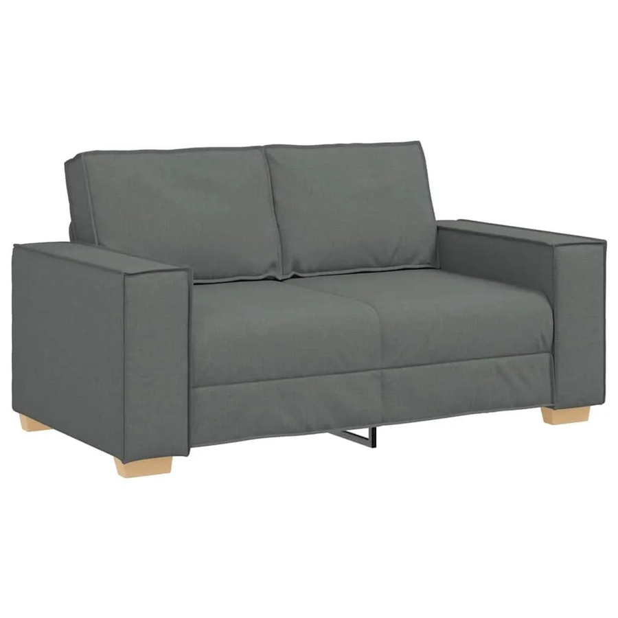 vidaXL 2-Sitzer Sofa Dunkelgrau mit Stoffbezug B/T/H: 160 x 78 x 84 cm - Bild 2