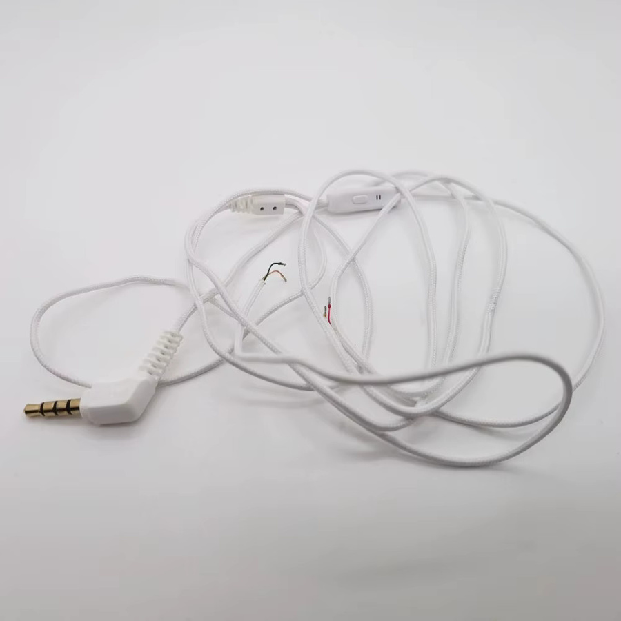 Ersatzkabel mit Mikrofon für KOSS PP Portable Portapro Porta-Pro KSC75 KSC35 Headset DIY Reparaturset in Schwarz oder Weiß - Bild 2