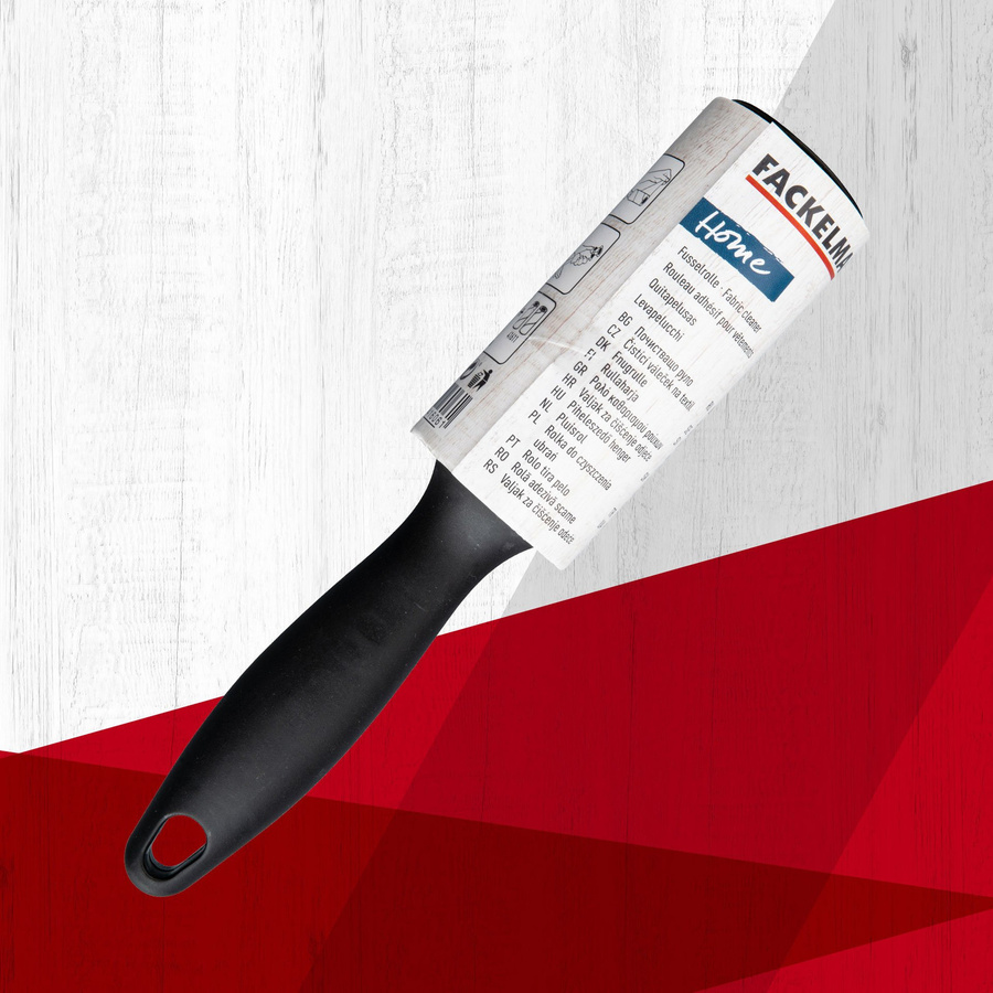 Fackelmann Fusselrolle extra stark in Schwarz, Breite: 22,5 cm - Bild 2