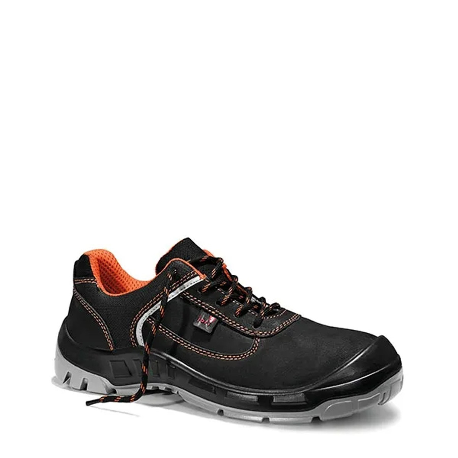 Jori Sicherheitshalbschuh JoColour S3 aus Leder in Orange/Schwarz Gr. 43 - Bild 2
