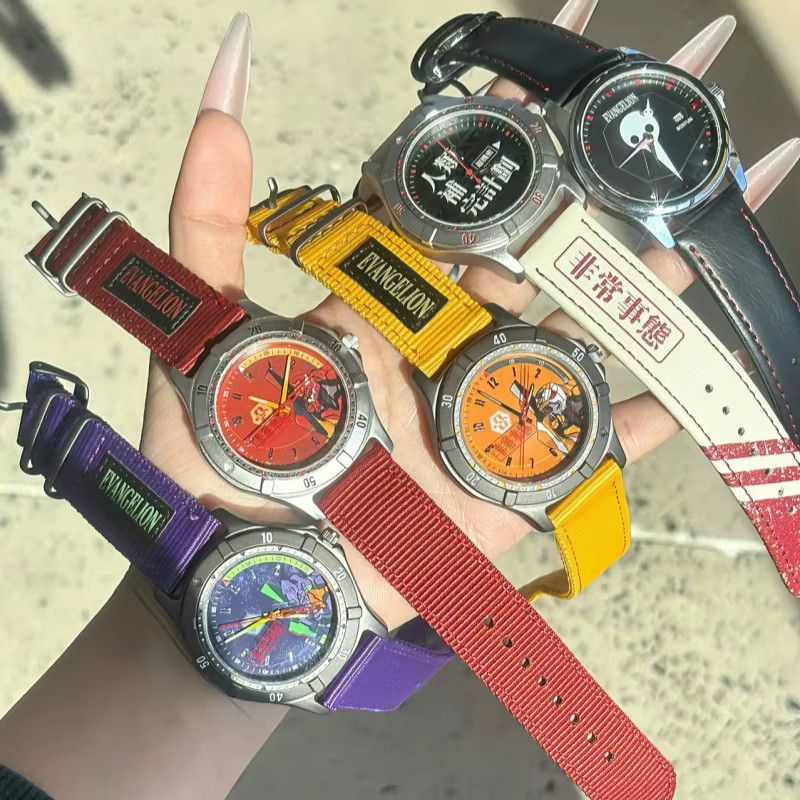 Bandai Evangelion Anime Blindbox Analog-Uhr Multicolor - Bild 2