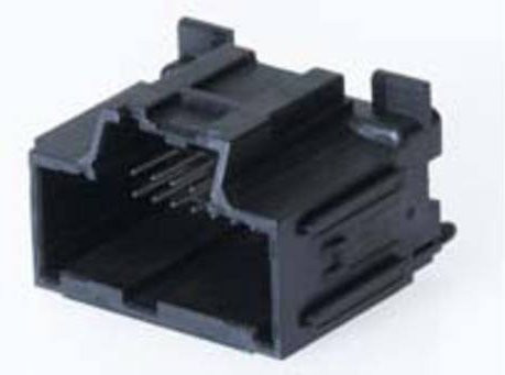 Molex Stiftgehäuse-Platine 346900200 in Schwarz - Bild 1