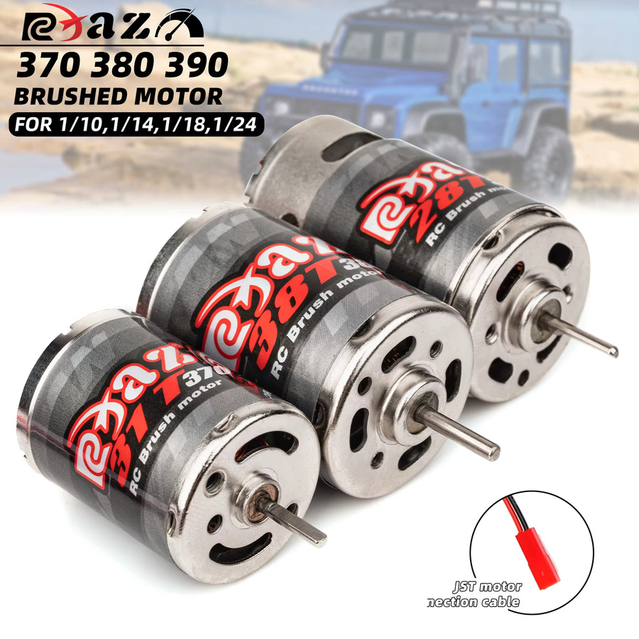 370 380 390 Bürstenmotor Gleichstrommotor 30A KIT, Zubehör, Metall, Schwarz - Bild 2