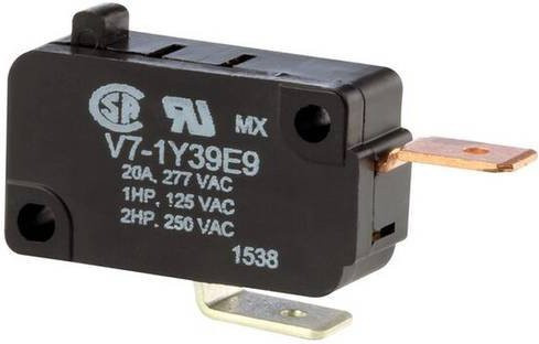 Honeywell SPS V7-1Y39E9 Schnappschalter in Schwarz - Bild 1