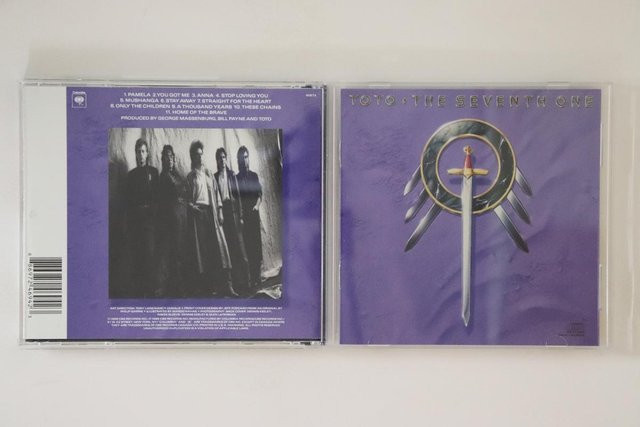 Toto - Seventh One CD (Columbia, 2008, Rock, Grau/Lila, Gebraucht) - Bild 1