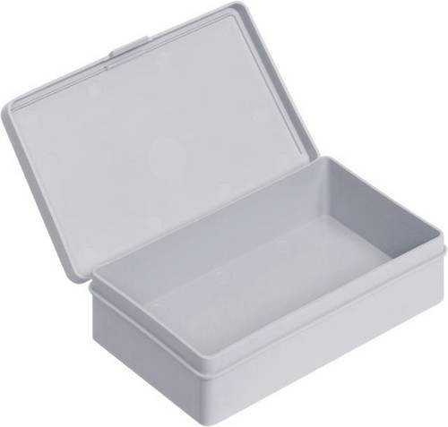 Alutec 66017 Scharnierdose aus Kunststoff in Grau, B/T/H: 8,7 x 13,6 x 3,5 cm - Bild 1