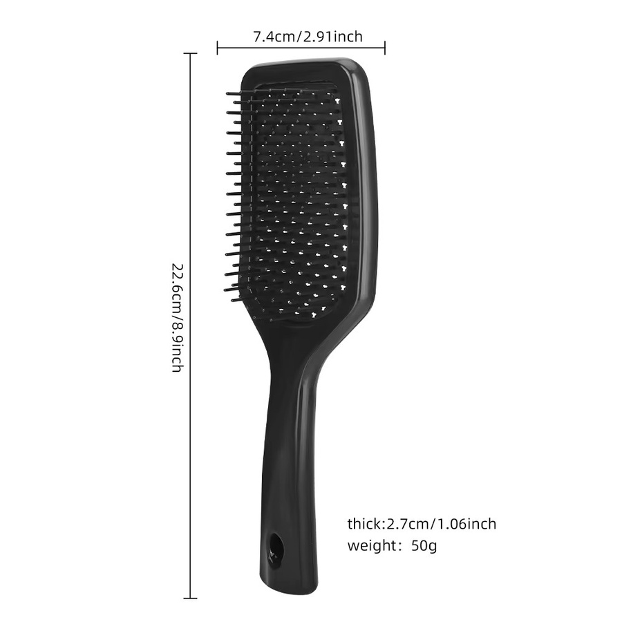 BARBERTOP Luftkissen-Haarbürste, Antistatisch & Massierend, Unisex - Bild 5