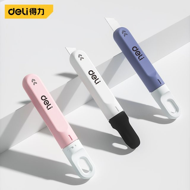 Deli Mini-Drehkastenöffner Universalmesser für 9/19mm tragbares Multifunktions-Büromaterial - Bild 1