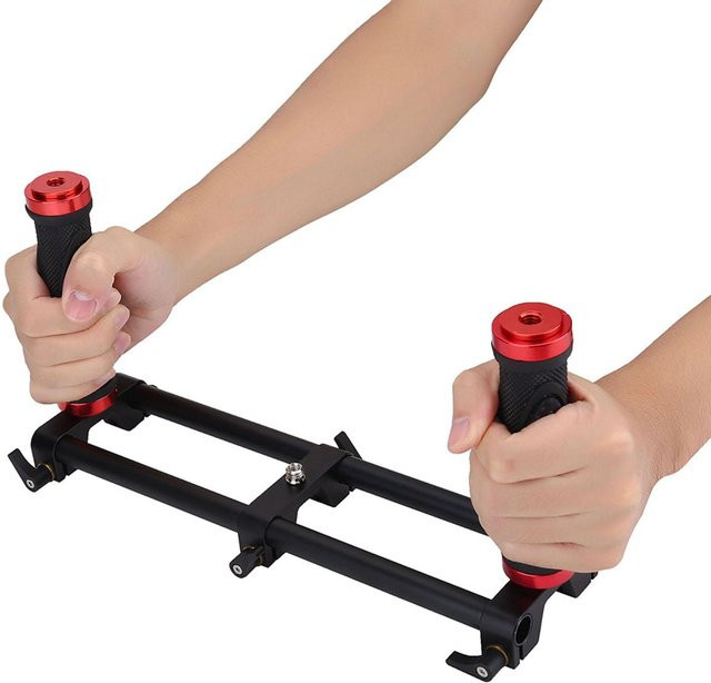 Zhiyun Kamera Dual-Griff und Verlängerungsgriff als Gimbal Stabilisator Rig Zubehör in Schwarz - Bild 1