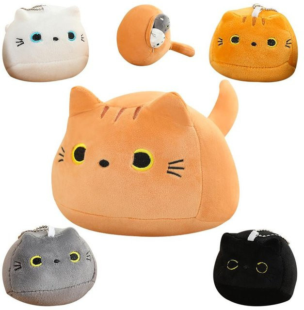 Kidsly Kreative Ovale Katze Plüschpuppe, 4-in-1, ab 14 Jahren - Bild 1