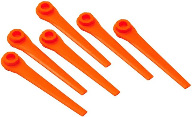 GARDENA Ersatzmesser Accu Cut für Akku-Trimmer, 20 Stück, orange/bunt - Bild 1