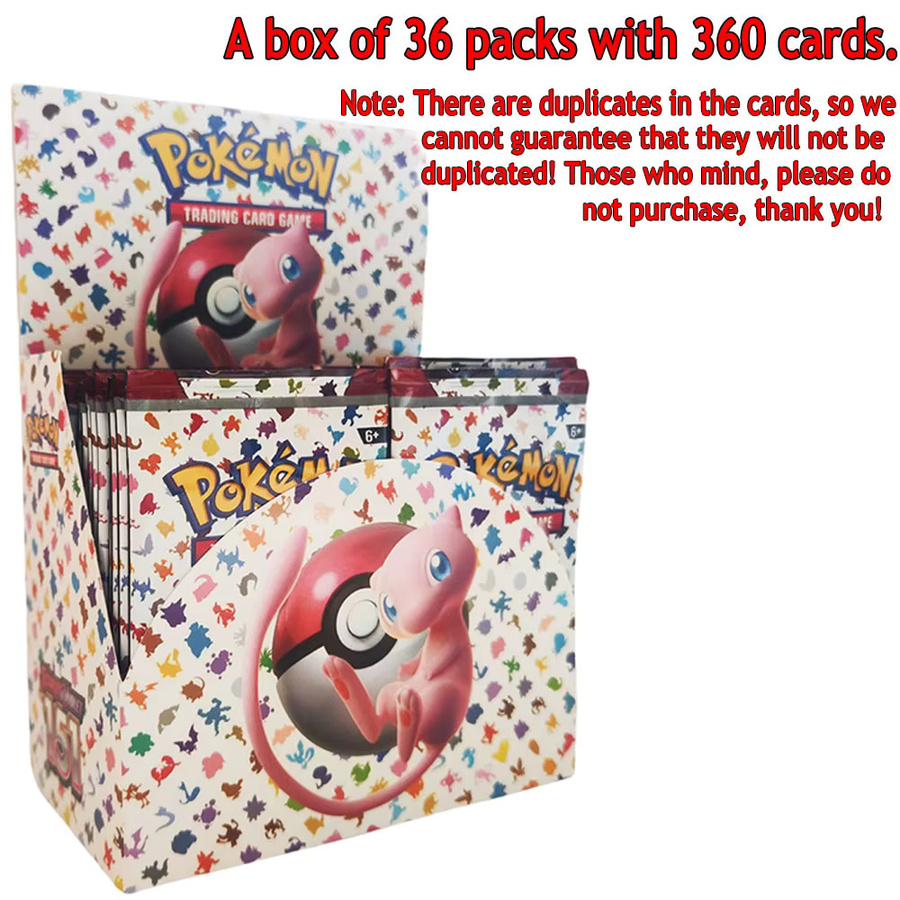 Bandai Pokémon Scarlet Violet 151 Booster-Box, Sammelkarten, 360 Stück, ab 6 Jahren - Bild 1