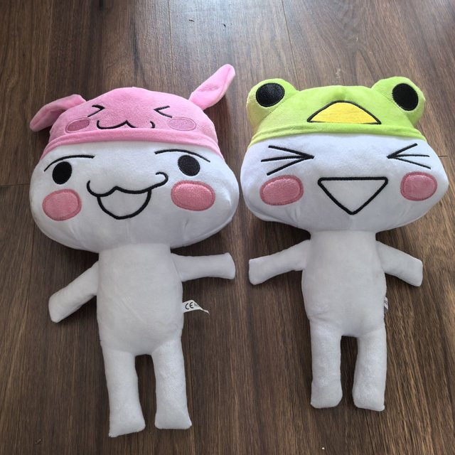 Inoue Toro Cosplay Plüschtier, Weiße Katze, 35cm, ab 14 Jahren - Bild 1
