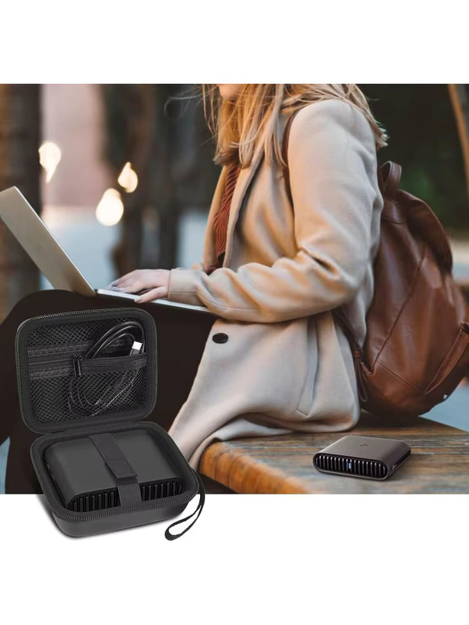 Schutzhülle in Schwarz kompatibel mit TP-Link Ultra-Portable Wi-Fi 6 AX1500 Reise-Router TL-WR1502X - Bild 7