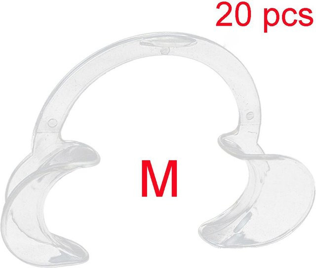 Aufwede Mundöffner C-Form, 20 Stück, Dental-Wangenhalter - Bild 1