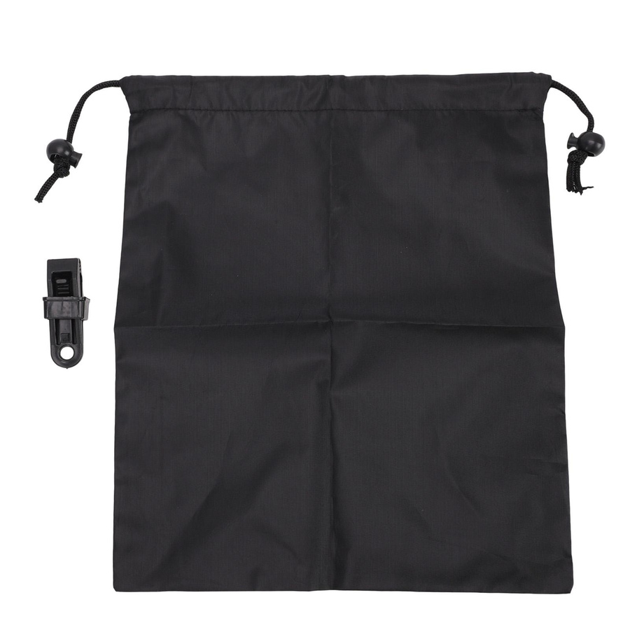 2 Stück TOMTOP JMS Outdoor-Vorhanggewichte aus Oxford-Stoff in Schwarz mit Klemmen für Vorhänge, Tischdecken und Pavillons - Bild 3