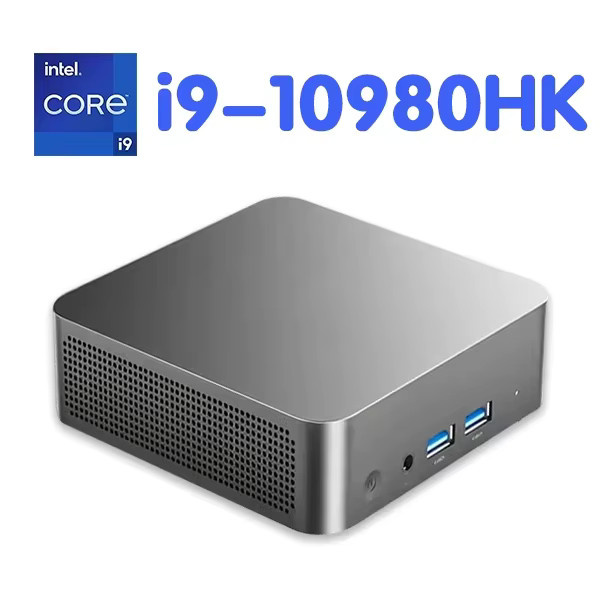 SHIMANG Mini PC mit Intel Core i9 10980HK, 32GB RAM, 1TB SSD, Windows 11, WiFi 6 und USB-Anschlüssen - Bild 4
