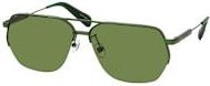Jacquemus JAC 67 Sonnenbrille Aviator, Metall, Green, Unisex, Halbrand - Bild 1