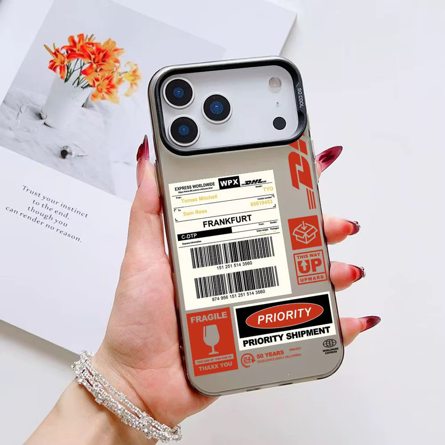 Stoßfeste iPhone Schutzhülle mit mattem Laser Aurora Design in Multicolour und Pink für iPhone 17 16 15 14 13 12 11 Pro Max Air - Bild 6