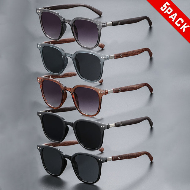 Hindfield Brille, quadratisch, Kunststoff, Vollrand, multicolor, Unisex - Bild 1