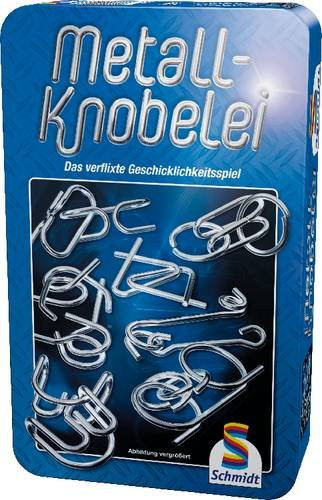 Schmidt Spiele Metall-Knobelei BMM Metalldose, Geschicklichkeit, ab 7 Jahren - Bild 1